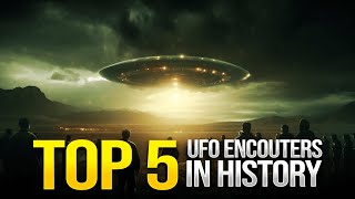 🛸👽 Top 5 UFO Sightings That SHOCKED the World |  Ancient To Now