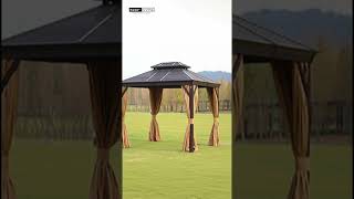 Sydney Backyard Upgrade Ideas 🇦🇺🔥 Luxury Gazebo Setup for Outdoor Living #gazebos #gazebo #shorts