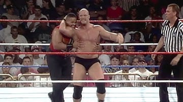 "Stone Cold" Steve Austin debuts the Stunner: WWE Superstars, June 17, 1996