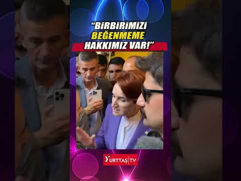 Meral Akşener’den HDP’li seçmene: İki siyasi partinin birbirini beğenmeme hakkı var!