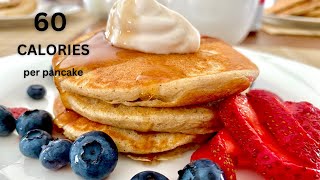 Healthy Pancakes No sugar No flour No Oil  Low Calorie Protein Breakfast