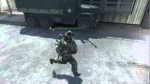 Black ops Spawn tomahawk on Hangar 18