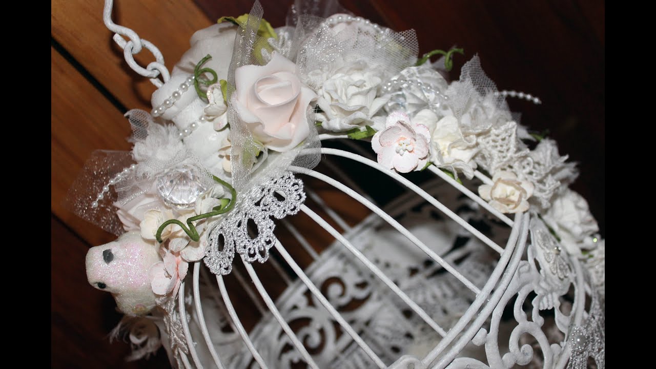 Shabbychic Birdcage Chandelier Lavish Laces Guest Dt Sept You