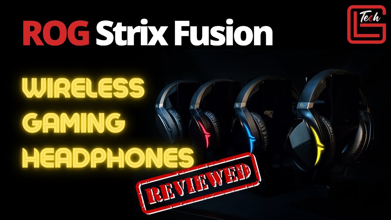 ROG Strix Fusion- Wireless Gaming Headphones - YouTube