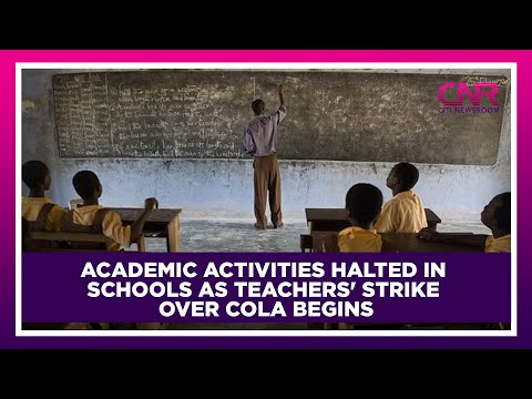 Academic activities halted in schools as teachers' strike over COLA begins | CNR