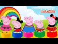 PEPPA PIG EM FIVE LITTLE MONKEYS ON THE BED-CINCO BEBEZINHOS PULANDO NA CAMA-동요와 어린이 노래 |KIDS SONG