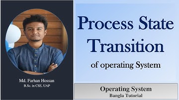 Process state transition | operating system | Bangla Tutorial