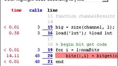 MATLAB Tutorial   27 MATLAB Profiler