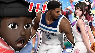 ANTHONY EDWARDS Vs AYLA! Is This The FUTURE Of Dunk City Dynasty? | Dunk City Dynasty