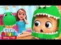 Khám Phá Các Loại Khủng Long Cùng Baby John | Nhạc Thiếu Nhi Vui Nhộn | Little Angel Tiếng Việt