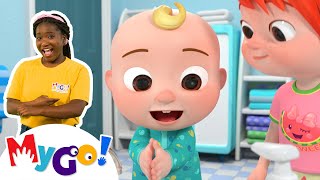 Yes Yes Stay Healthy Song | MyGo! Sign Language For Kids | CoComelon - Nursery Rhymes | ASL