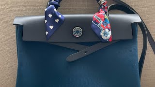 : Hermes Special Edition Herbag and Jungle Love Twilly #hermes #hermesherbag