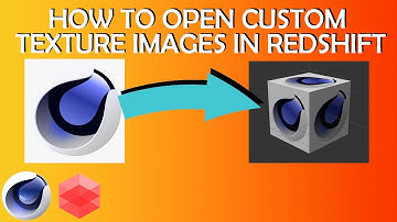 How to import a custom texture image in Redshift - Cinema 4D 2023