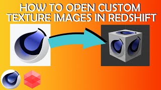 How to import a custom texture image in Redshift - Cinema 4D 2023