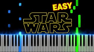 Star Wars - Duel of the Fates | EASY Piano Tutorial