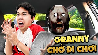 CrisDevilGamer được bà ngoại Granny chở đi học