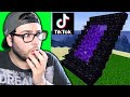 PROVO I TIK TOK PIÙ *ASSURDI* - MINECRAFT REAZIONE