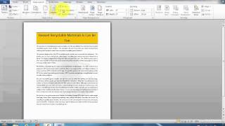 How to Remove a Watermark Background in Microsoft Word