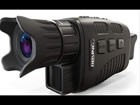 Rexing B1 Basic Night Vision Monocular w/1.5“ LCD Screen, Infrared (IR) Dig Camera / Photo + Video