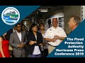 The Flood Protection Authority Hurricane Press Conference 2019