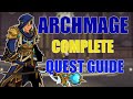 Aqw archmage class full walkthrough 2024 onwards spellcraft recipes join archmage warlics quests