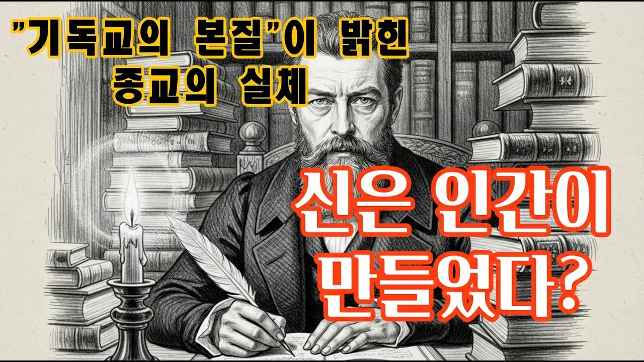 신은 인간이 만들었다?1841년에 폭로한 3가지 충격적 진실 포이어바흐|기독교의 본질이 밝힌 종교의 실체