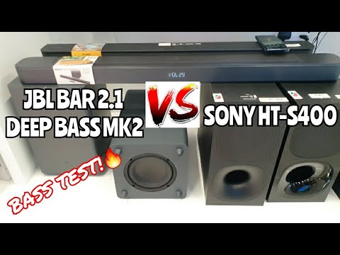 Walter Cunningham Voeding as JBL Bar 2.1 Deep Bass (MK2) vs. Sony HT-S400 2.1 Soundbar | Bass Test!🔥🔥  - YouTube