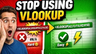 Why Excel Experts Don’t Use VLOOKUP Anymore