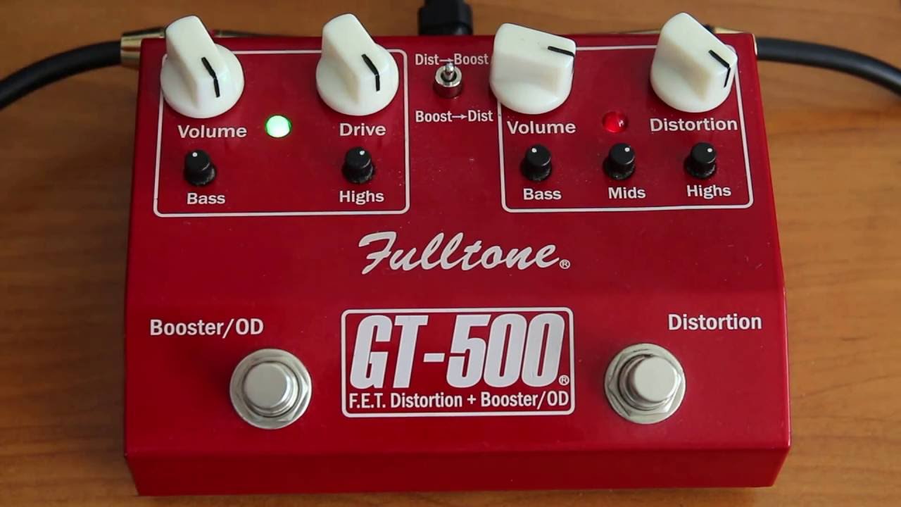 Hardcore Kick with Fulltone GT-500 - YouTube