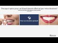 Le blanchiment des dents | TV de Salle d&#39;attente Dentiste