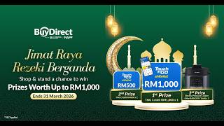 Higher Chances to Win RM1,000!