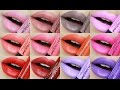 NYX LIQUID SUEDE LIPSTICK SWATCHES & REVIEW! | ALL 24 SHADES!!