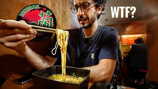 They Made Me Eat Ramen Alone in a Cubicle... (Ichiran honest review)