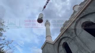 Yeni Nesil Fiberglass Çelik Minareler - Karadağ Minare