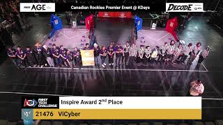 FIRST Tech Challenge Canadian Rockies Premier Event Day 3