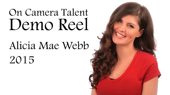 On-Camera Talent Demo Reel- Alicia Webb