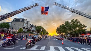 Procession honoring Central Berks Regional Police Officer Officer Kristen Yeager