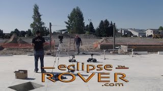 RPR & MXT  Eclipse Rovers capturing Stamped Concrete