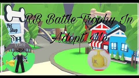 How to earn the RB Battles Challenge Adopt me Badge and get the RB Battles Trophy Hat