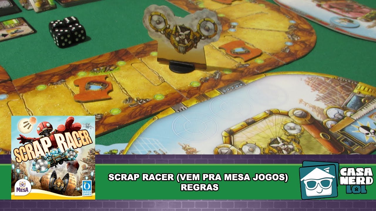 Scrap Racer (Vem pra Mesa Jogos) - Regras