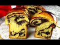 Cozonac Moldovenesc cu aluat oparit. Brioche moldovan