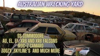 Ep30 WRECKING YARD FULL OF ABANDONED AUSSIE CLASSIC CARS  , HEAPS OF REVIVALS AND RESCUES TO COME ?