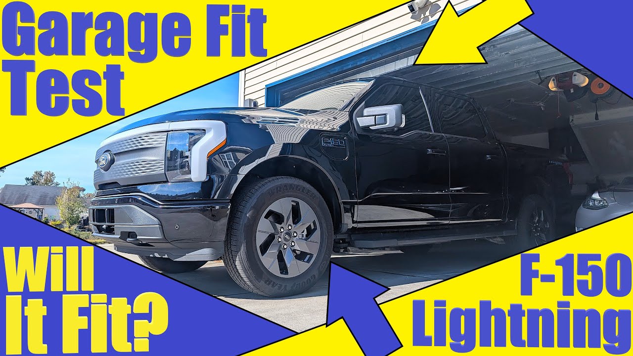 Will The Ford F 150 Lightning Fit In My Garage Let S Find Out