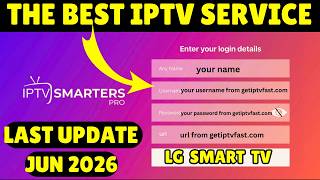 Install IPTV Smarters Pro on LG TV in 2 Minutes