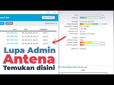 Lupa Login admin antena Litebeam & Powerbeam M5 untuk nembak wifi id jarak jauh Temukan disini