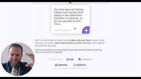 MVP review and interview with Brad Jasper of Catchnotes.app
