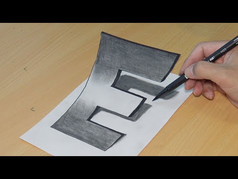 Video Drawing Anamorphic Letter Video Drawing Anamorphic Letter