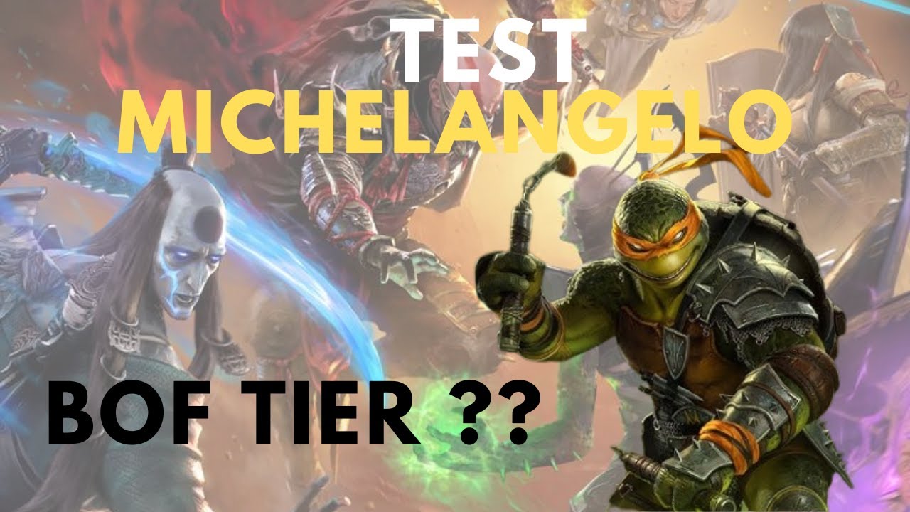 TEST COMPLET MICHELANGELO [RAID SHADOW LEGENDS]