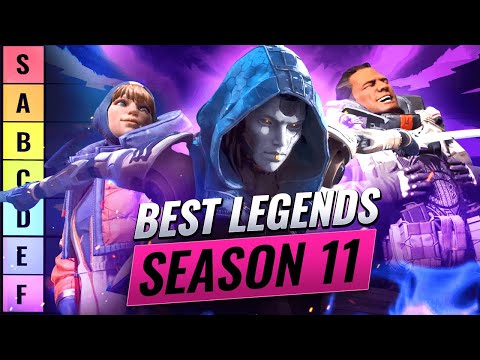 ULTIMATE SEASON 11 LEGEND TIER LIST! (Apex Legends) [Season 11 Which Legends to Play] (Storm Point)