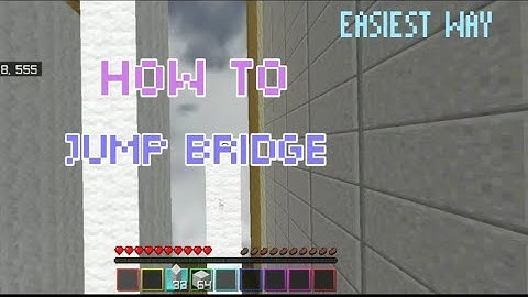 How To Jump Bridge in Minecraft Bedrock edition Using controller (EASIEST WAY)
